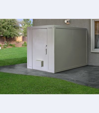 Elephant Safe Room - Installed outside the home