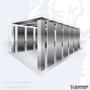 8x12 Elephant Safe Room Kit
