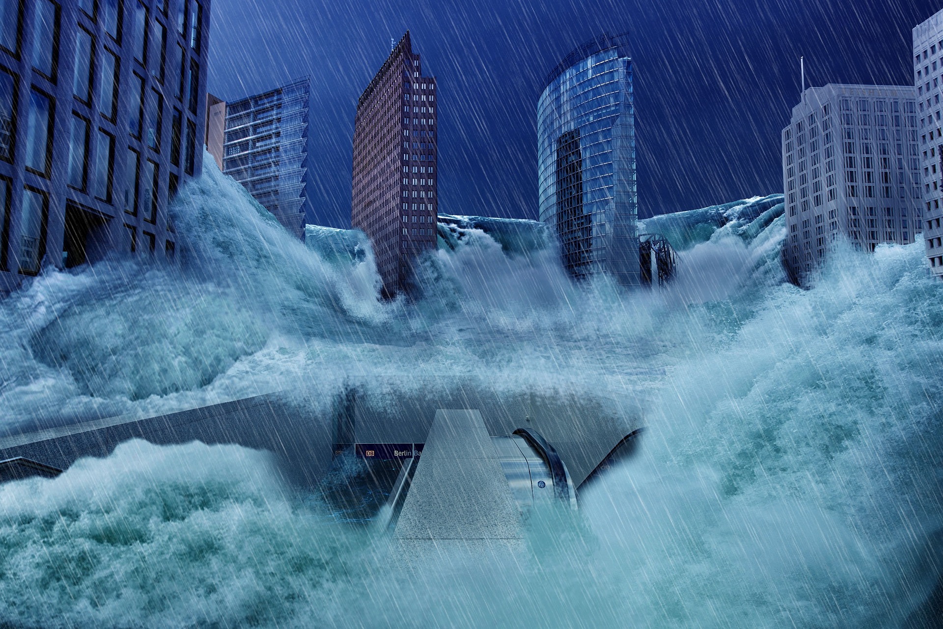 Berlin as Imagined During A Flood